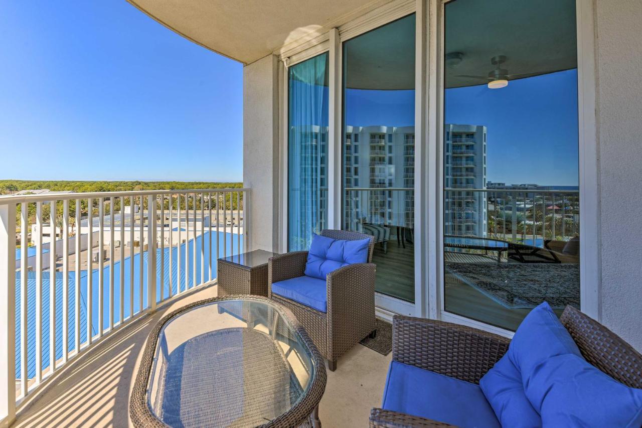 Modern Resort Condo With Balcony - Walk To Beach! Destin Exteriör bild